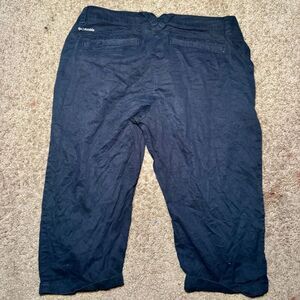 Size 6 Columbia Black Capris